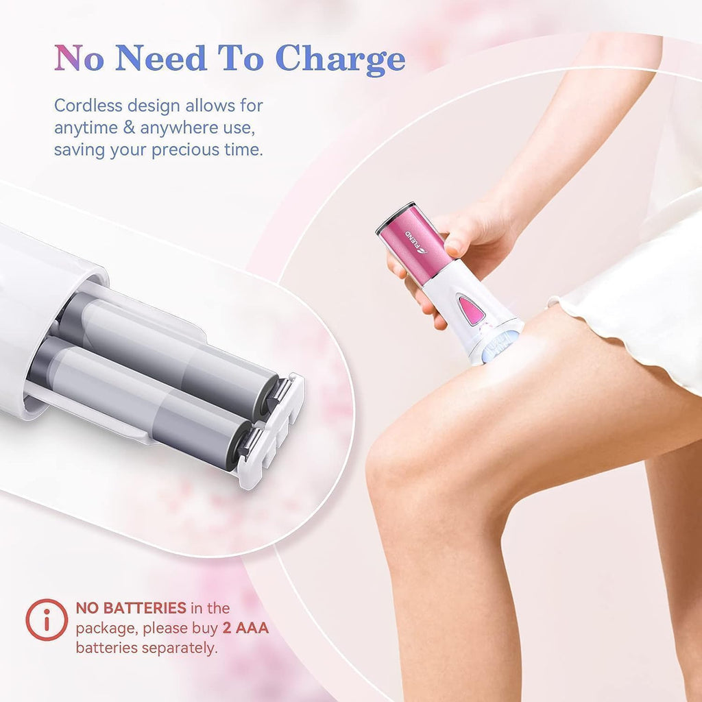 Epilator for Women, Mini Epilators Hair Remover for Women with LED Light, Smooth Hair Removal, Suitable for Face