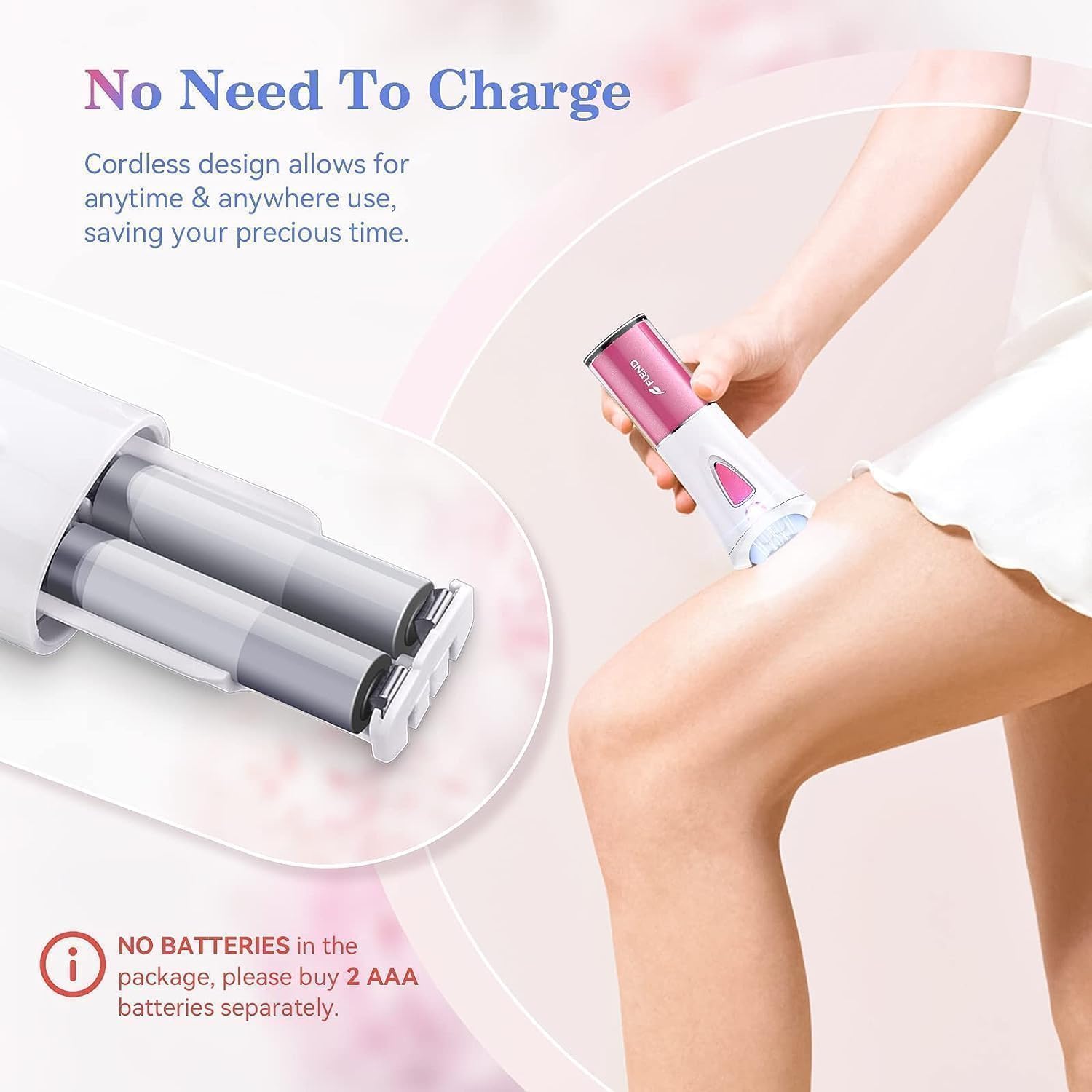 Epilator for Women, Mini Epilators Hair Remover for Women with LED Light, Smooth Hair Removal, Suitable for Face