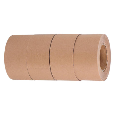 4 Rolls 48mm Writable Water Activated Kraft Paper Tape