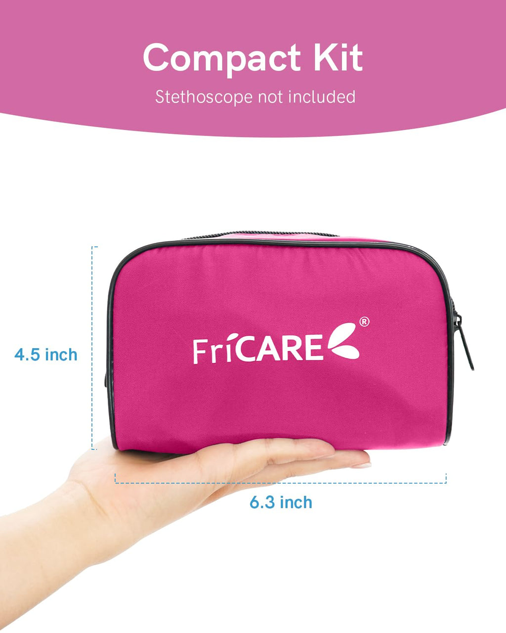 Pink Manual Blood Pressure Cuff for Nurses/Nursing/Medical Students | Aneroid Sphygmomanometer for Home BP Monitoring
