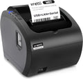 Thermal Receipt Printer, 3'1/8 80mm POS Restaurant Kitchen Printer | with Auto Cutter Support Cash Drawer, USB Serial