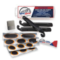 16-PC Inner Tube Patch Bicycle Repair Kit, 5 Pack