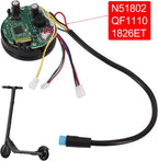 For Ninebot Electric Scooter Dashboard Control Panel Display Circuit Board,Compatible with ES1 ES2 E22 E23 E24 E25 Series Black