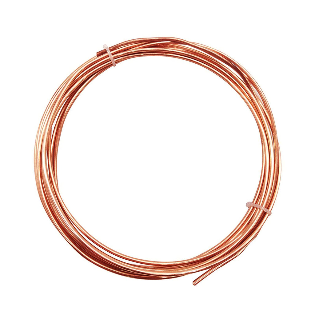 Soft ANNEALED Ground Wire Solid 10 AWG 25 FEET Copper Cables Electronic Wire Cable Electrics DIY