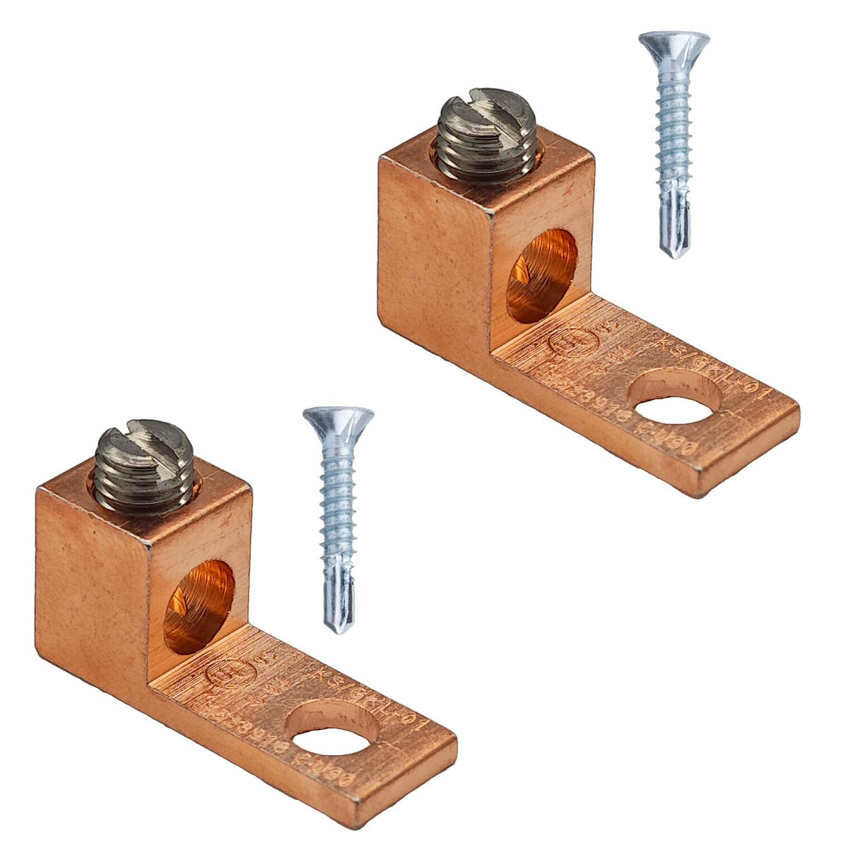 UL Certified Ground Bar Kit (1 Terminal Position, 2pcs)