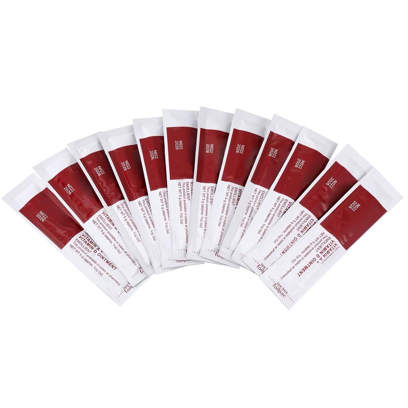 Tattoo Scar Repair Gel,100Pcs Vitamin A and D Ointment Anti Scar Repair Gel Tattoo Aftercare Ointment,Tattoo