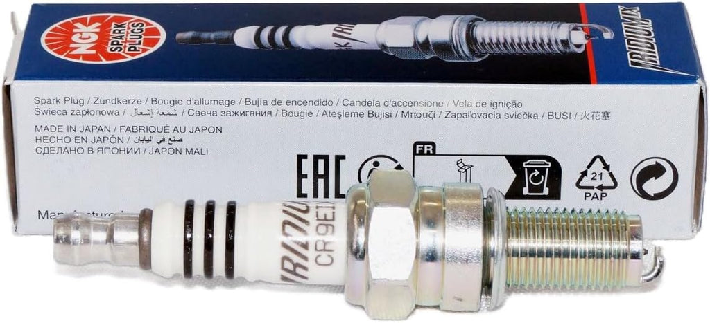 NGK CR9EIX - Iridium IX Spark Plug - 4-Pack/