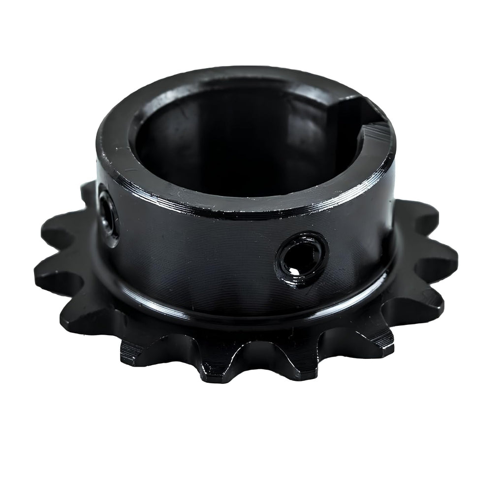 Jeremywell #35 Roller Chain Sprocket, 15 Tooth B-Hub, 1" Bore