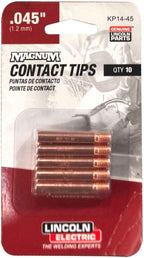 Lincoln Electric KP14-45 Contact Tip .045 in (1.2 mm), 10 pack