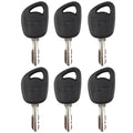 6PCS Lawn Mower Ignition Keys GY20680 Replacement for Jo-hn Deere Mowers
