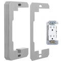 Wall Plate Spacer for Recessed Boxes, Fix Loose Outlets, 10 Pcs
