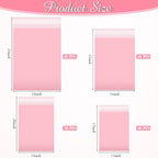 Poly Mailer, 13 x 17 In, 15 x 20 In, 16 x 22 In, 18 x 24 in, Pink