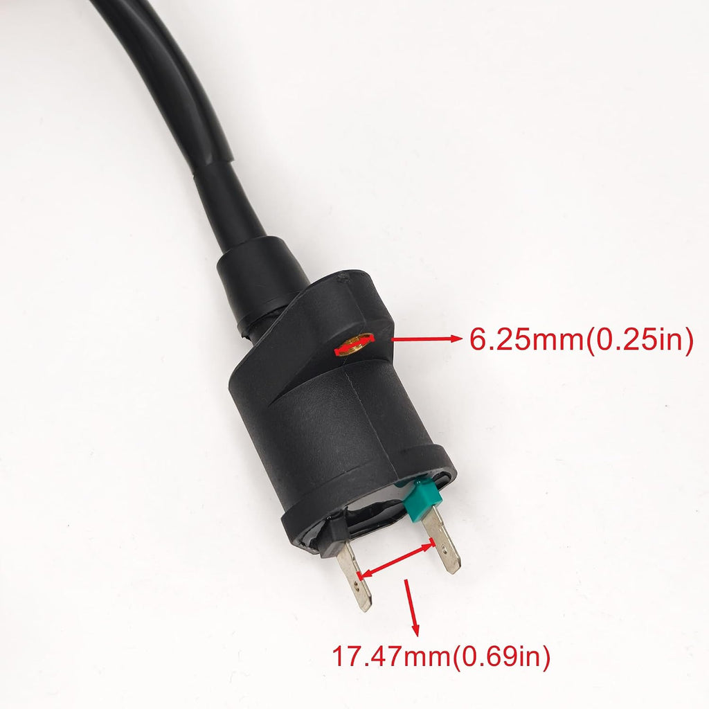 GY6 Ignition Coil SSR 125 A7TC Spark Plug Wire for 50cc 110cc 125cc 150cc 80cc 90cc Engine Moped Scooter ATV Go Kart