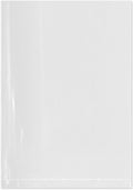 7 x 10 inch, 2 Mil Flat Open Clear Poly Bags (Pack of 100)