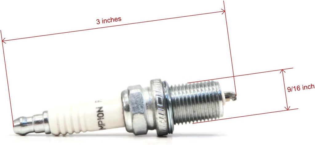 OEM (Pack of 2) Champion Spark Plugs for Briggs & Stratton 692051, 694385, 700646