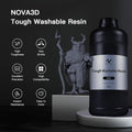 Water Washable ABS-Like Tough Resin, High Toughness 3D Printing Photopolymer Resin, 405nm UV Fast Cure for