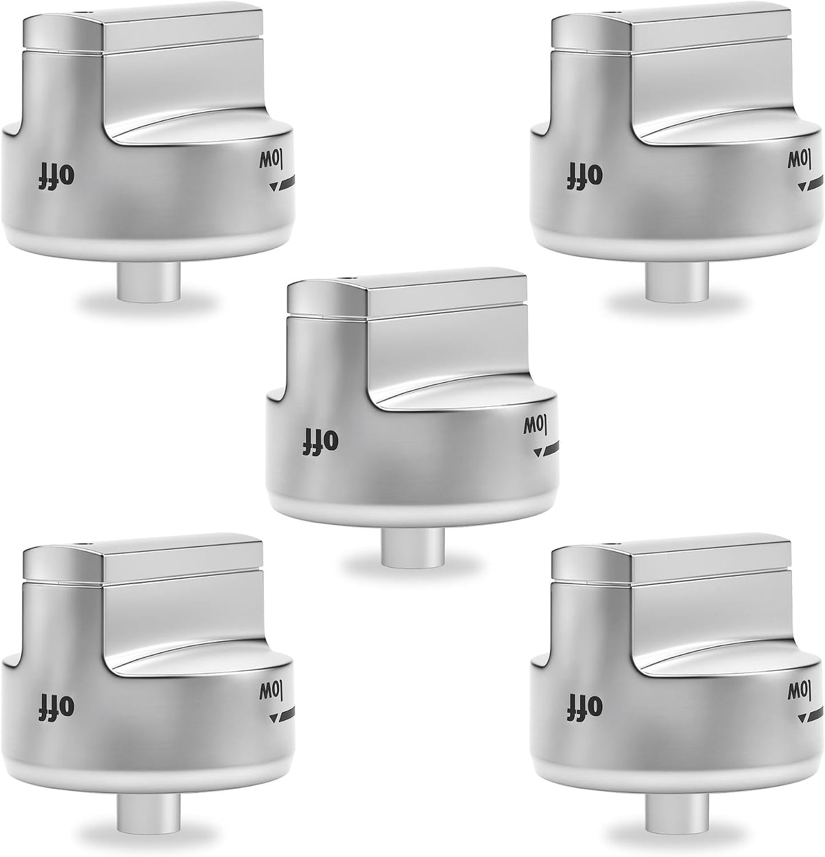 W11101439 Stove Knob Compatible with Maytag Whirlpool Gas Range Oven 5 Pack