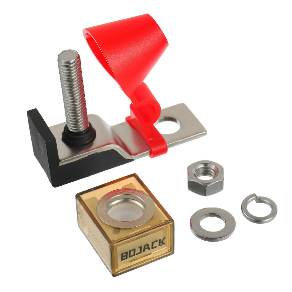 MRBF Terminal Fuse Block 250 AMP Marine Rated Battery Fuse 58V DC Max IP66 Waterproof Fuse Holder 250A