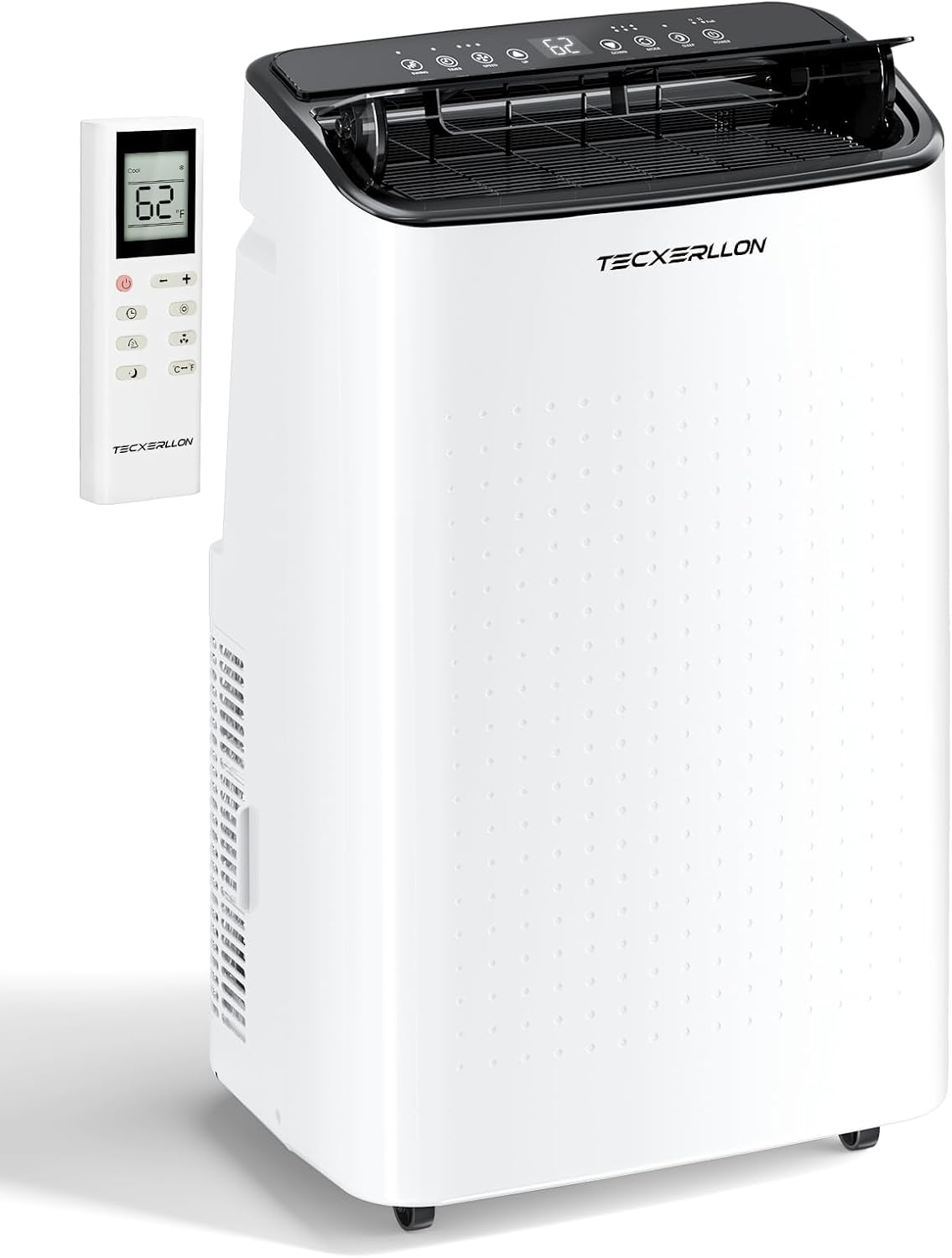 15,000 BTU Portable Air Conditioner for Large Room up to 800 Sq. Ft., Quiet 48dB 4-in-1 AC Unit with Dehumidifier