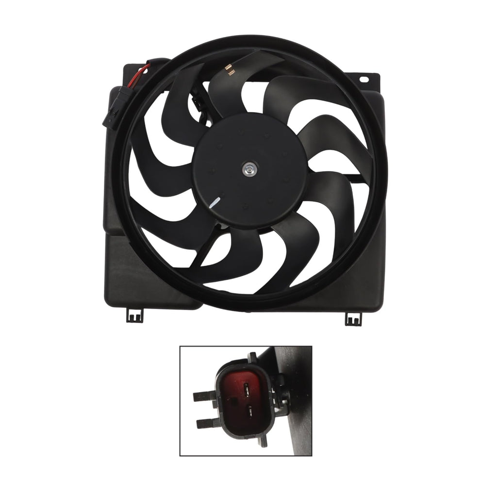 Assembroverse 52028337AC Cooling Fan Compatible with Cherokee 1987-2001
