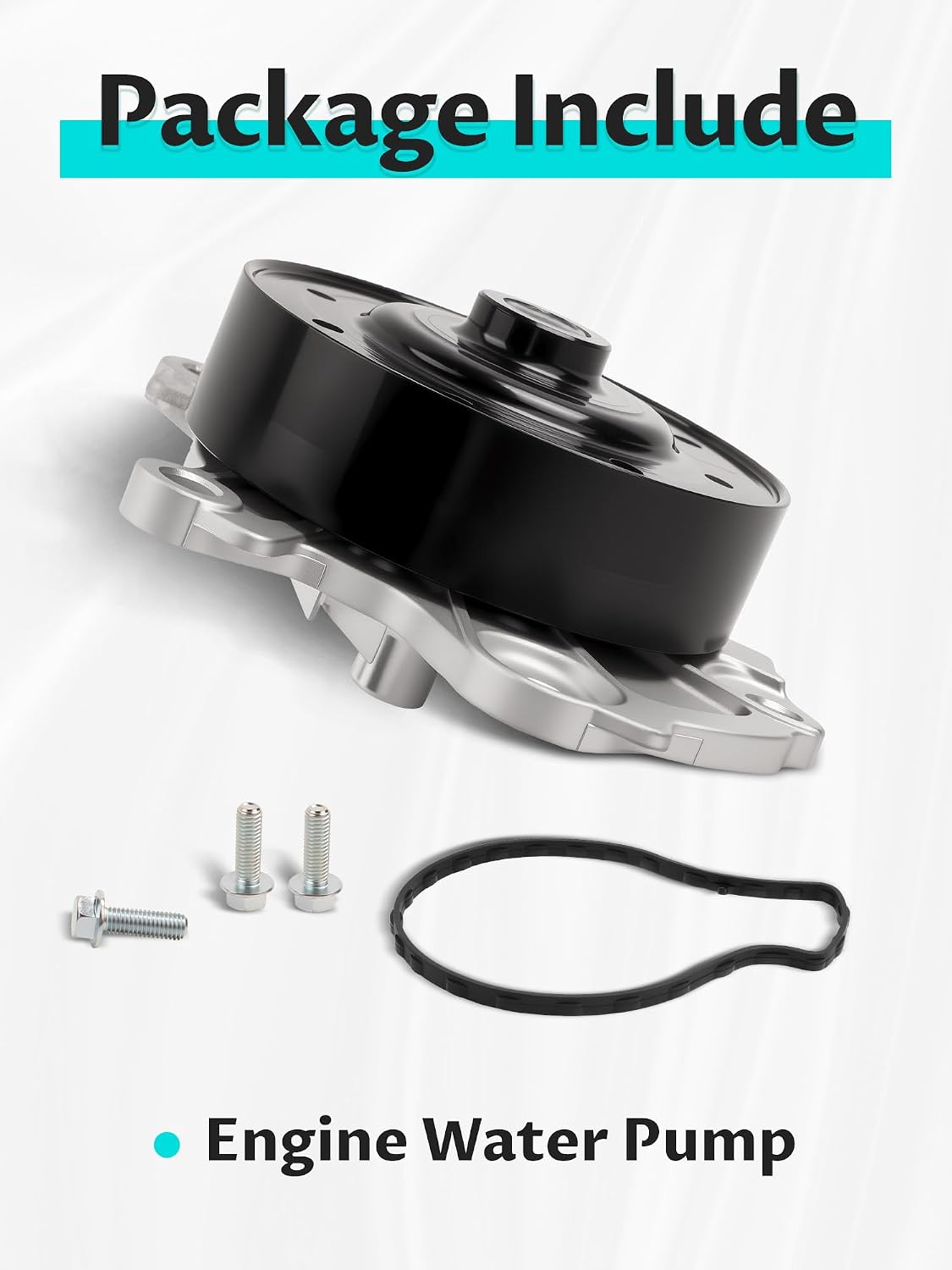 AW6351 Water Pump Kit Fits for Pontiac Vibe, Corolla Direct Bolt on Fit