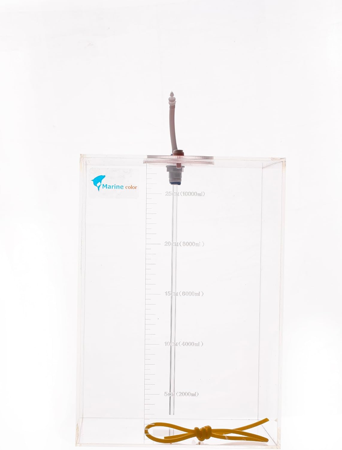 Acryli Made Liquid Storage Bucket Working with Dosing Pump,Auto Top Off System Reservoir Container (10L/2.6G)