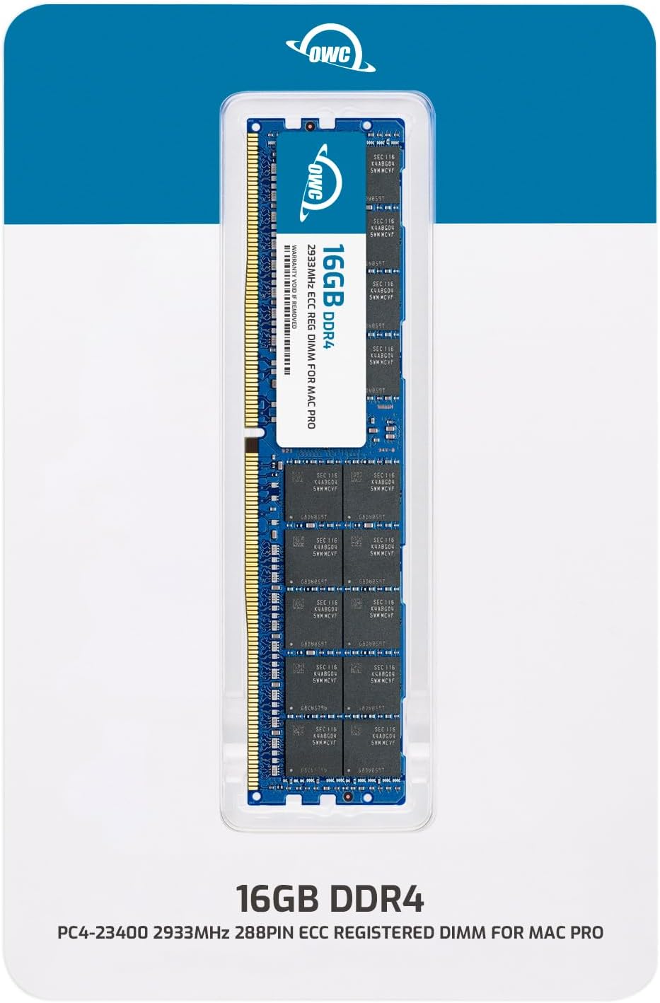 OWC Memory 16GB DDR4 ECC Registered CL21 PC4-23400 2933MHz RAM