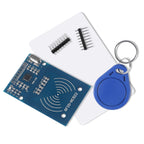 6Pcs RC522 RFID Module Kit RF RC522 Reader IC Card Sensor Module with S50 White Card and Key Ring RFID Sensor Module