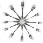 24 Piece Stainless Steel Dinner Forks, 7.5 in, Dishwasher Safe