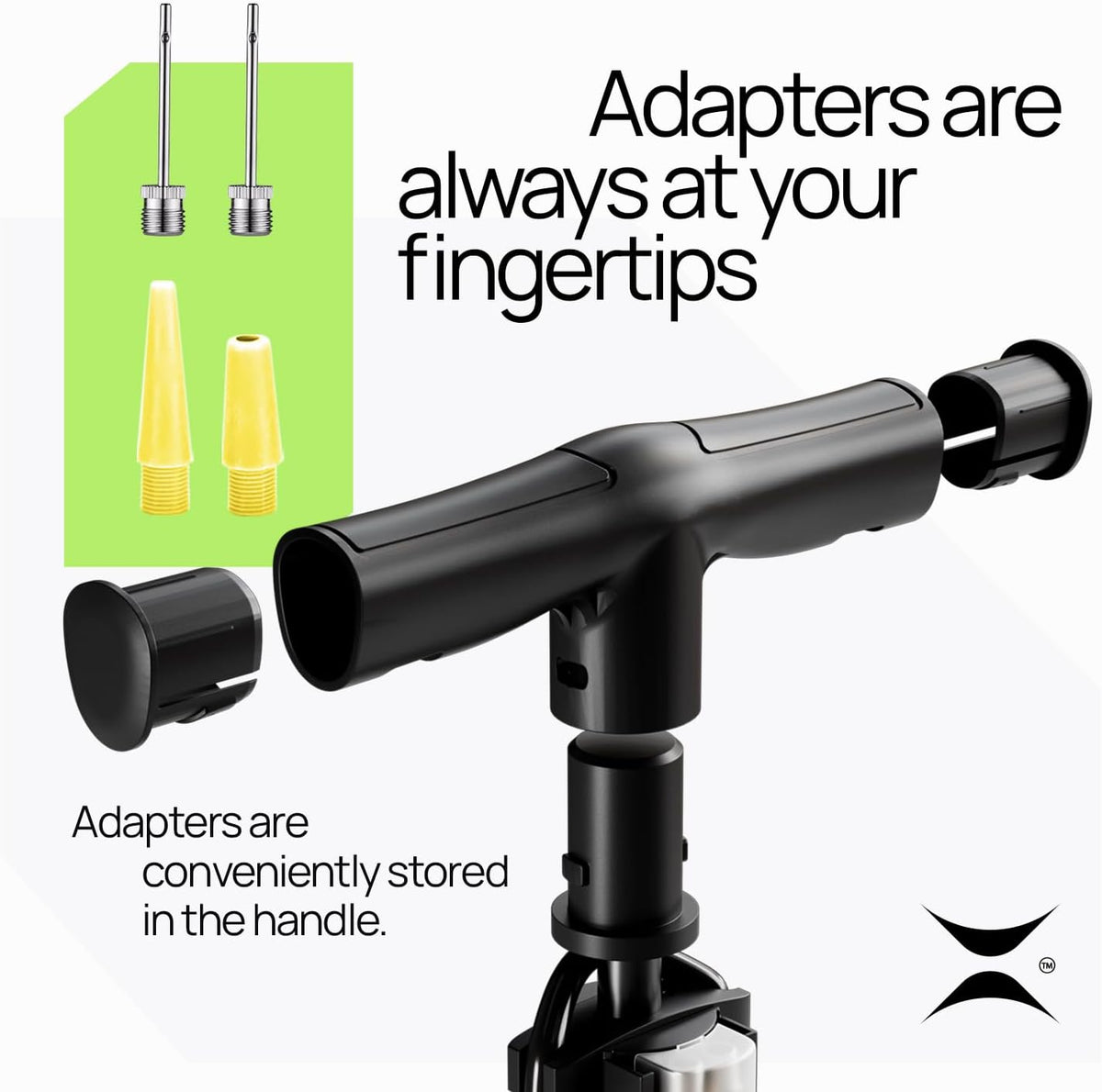 Bike Pump Floor, Advanced Bike Tire Inflator, Bicycle Hand Air Pump with Dual Presta and Schrader Valves, Handheld