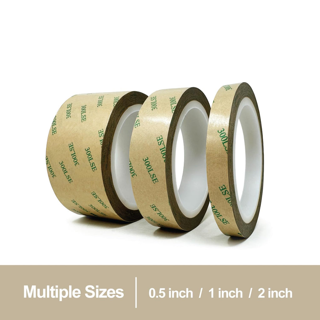 9495LE Double Sided Tape Roll - Clear 300LSE - 2 in x 36 ft