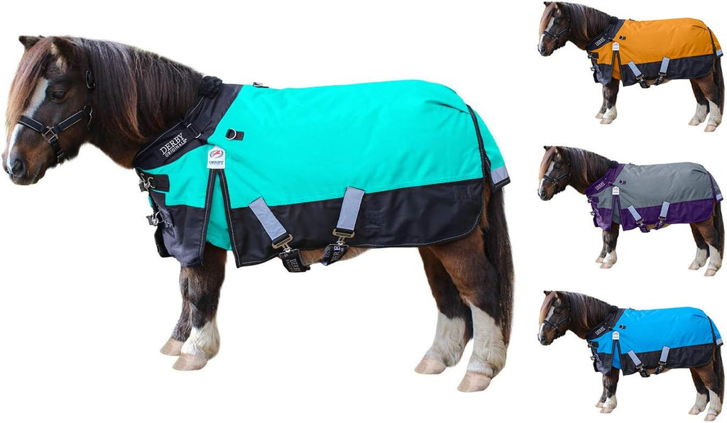 Nordic-Tough 1200D Heavyweight Mini Horse & Pony Turnout Blanket – Waterproof, Reflective, 300g Insulation