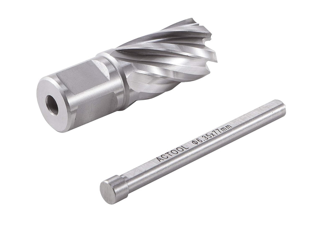 13/16" Diameter × 1" Depth of Cut HSS ANNULAR Cutter with 3/4'' Weldon Shank