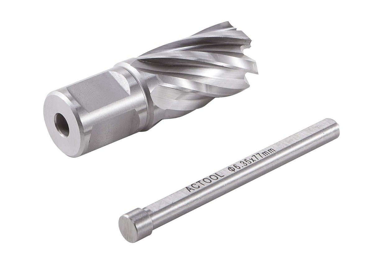 13/16" Diameter × 1" Depth of Cut HSS ANNULAR Cutter with 3/4'' Weldon Shank