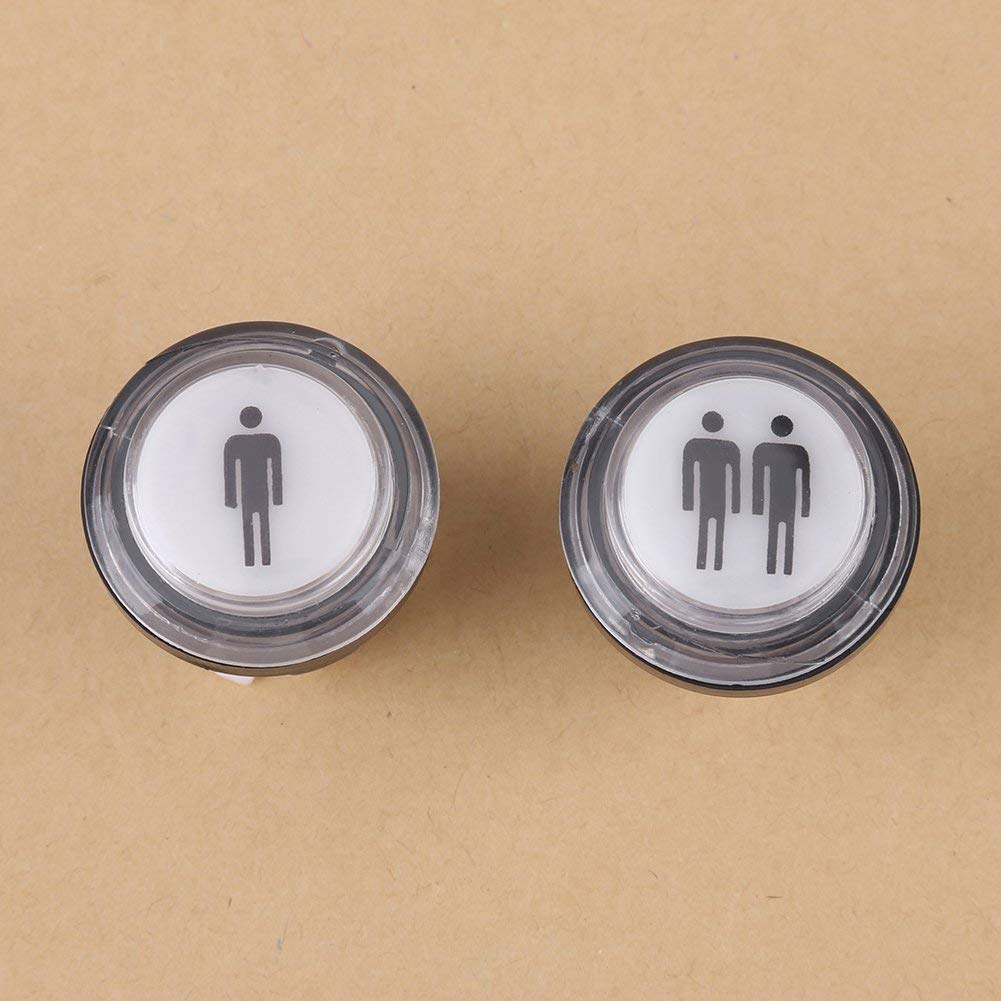 Buttons 4 × LED Button Kit Part 1 Player + 2 Player + LED Buttons DIY Push Buttons Player Single Double for Machine
