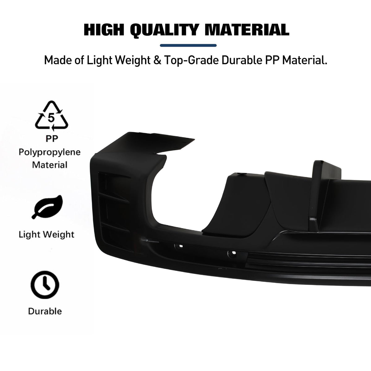 Camaro Diffuser Compatible with 2016-2024 Camaro LS LT1 LT SS Except ZL1