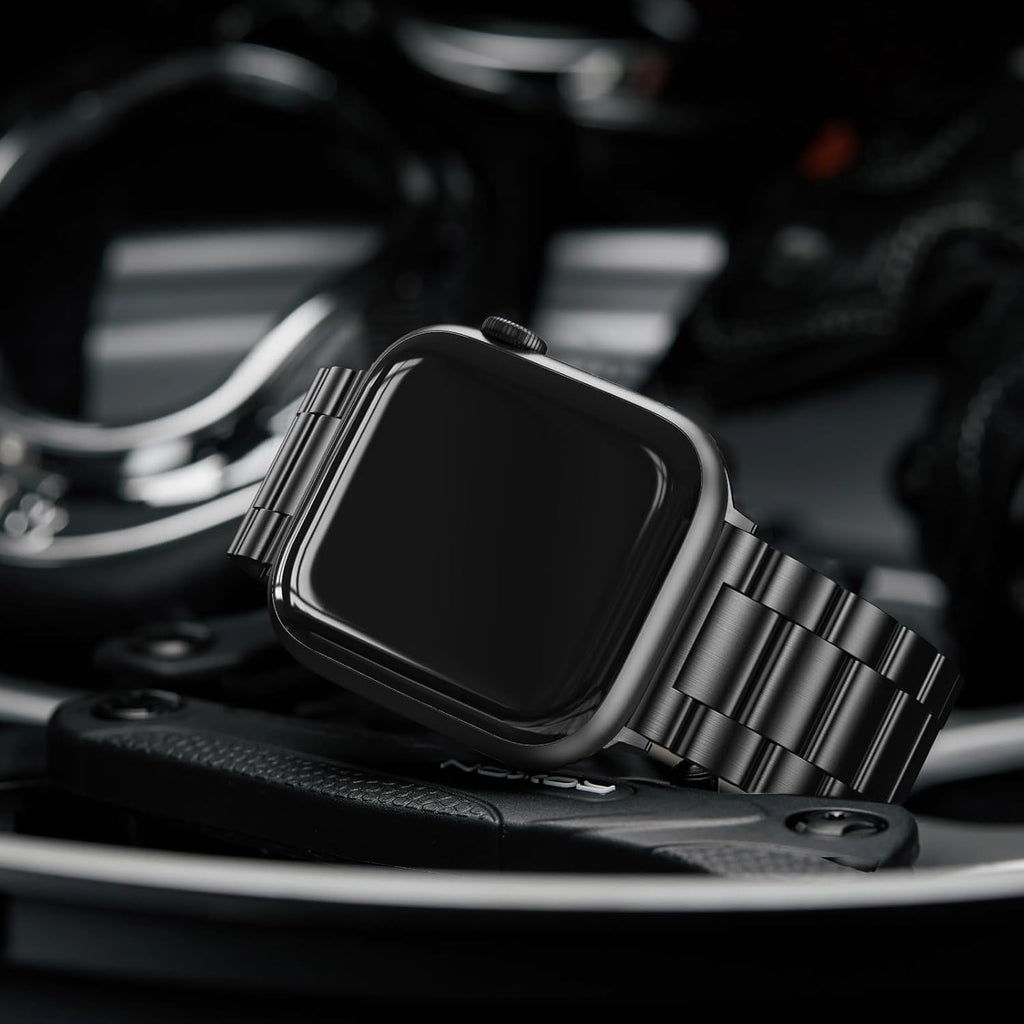 Metal Band Compatible with Apple Watch Bands for Men 42/44/45/46/49mm | Stainless Steel Strap Suitable for Business