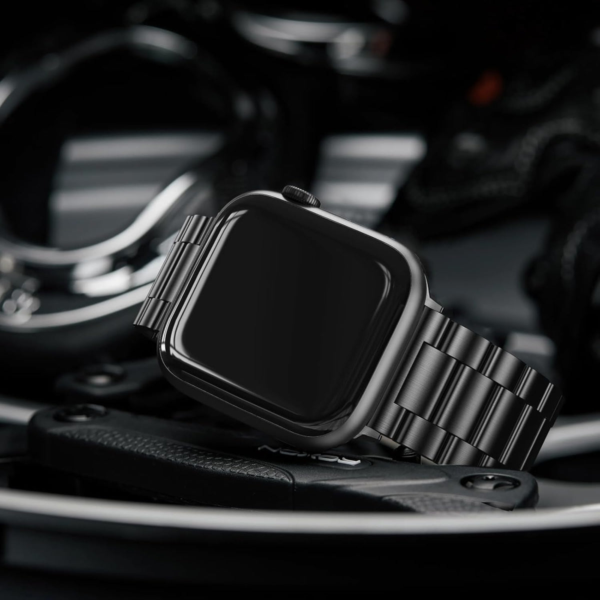 Metal Band Compatible with Apple Watch Bands for Men 42/44/45/46/49mm | Stainless Steel Strap Suitable for Business