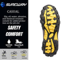 Men's 6 Inch Soft/Steel Toe Waterproof leather Work Boots