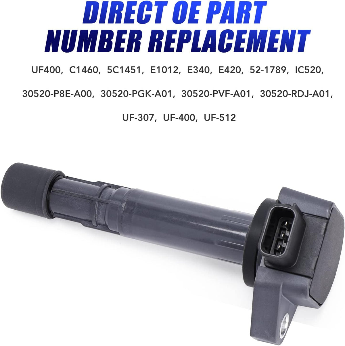 Set of 4 Ignition Coil Packs for Honda Civic 1.7L L4 UF400