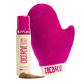 Self Tanner Foam Kit - (Medium) Streak-Free Sunless Tanning Mousse, Tropically Scented Natural Looking Tan With Mitt