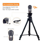 BTMETER BT-100APP Bluetooth Anemometer, Handheld Wind Speed Meter with App