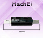 MachEl Adjustable Center Height Parting Cut-Off Tool Holder for Metal Lathe Machines, 10 mm Shank, 3/32″ x 1/2″ x 4-1/2″ Blade Size, Precision Tool Holder
