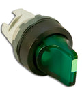 ABB M3SS1-11G Selector Switch Operator, 22 mm, Maintained, Green, 3 Positions