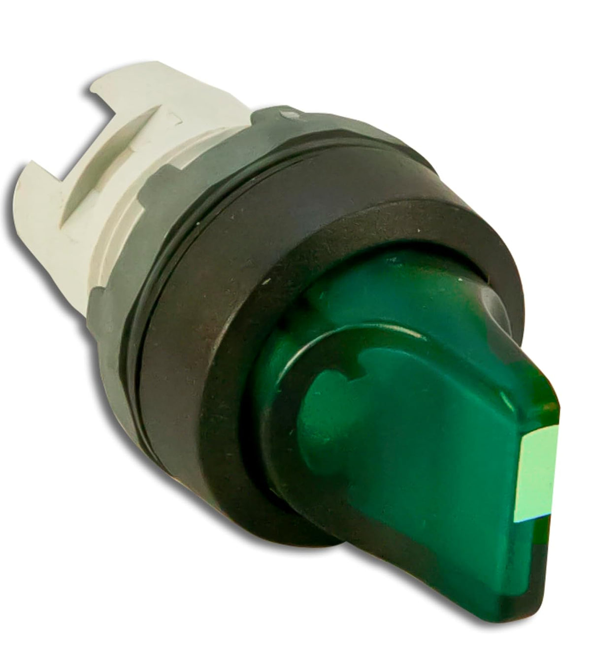 ABB M3SS1-11G Selector Switch Operator, 22 mm, Maintained, Green, 3 Positions
