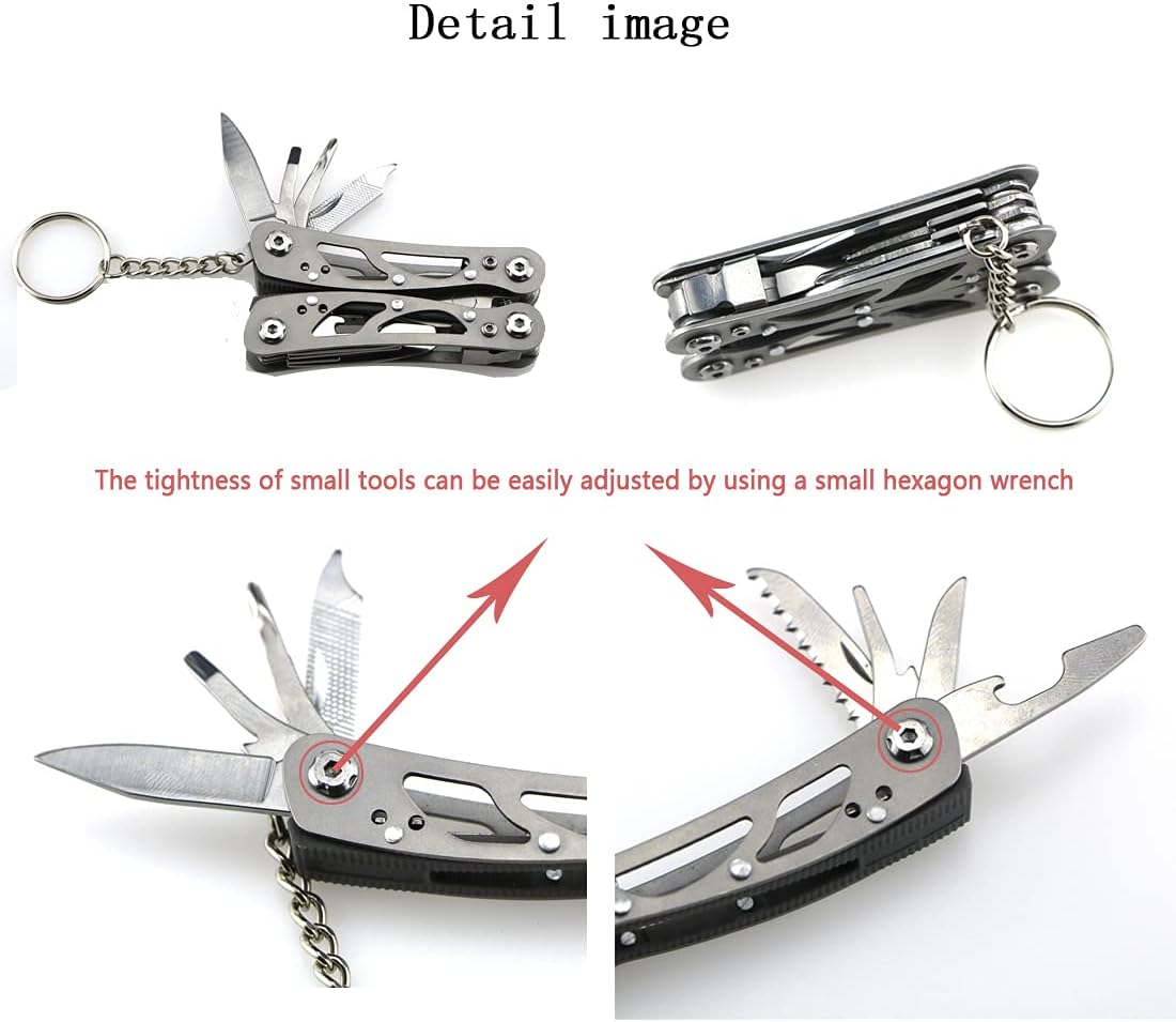 Small Multitool Pliers,Outdoor Pocket Multitools Mini Pliers | Best Gifts for Mens, Boys, Birthdays, Christmas