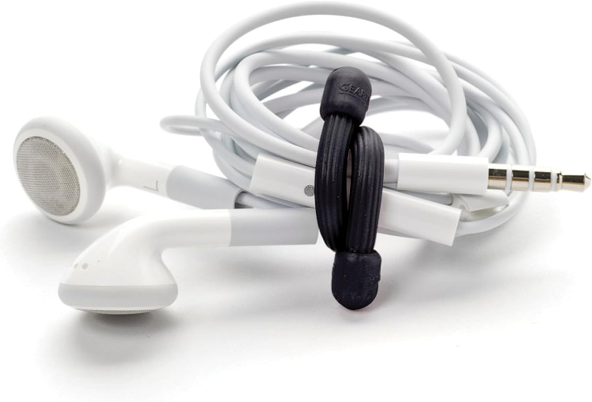 Gear Tie Original ProPacks - Reusable Rubber Twist Ties for Indoor & Outdoor Use - Bendable Wire Interior - Durable