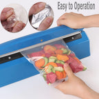 12 Inch Impulse Heat Sealer Impulse Bag Sealer, Manual Poly Bag Heat Sealer Machine for Plastic Bags PE PP Bags with