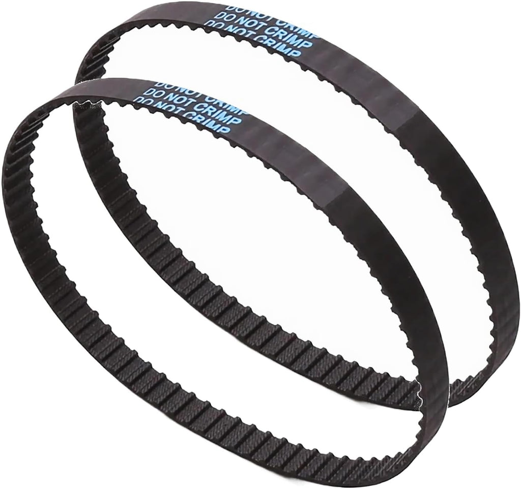 180XL Timing Belt, 3/8" Width, 0.2" Pitch, 18" Length, 180XL037 Close Loop Rubber Industrial Drive Belts, Various Mechanical Belt, Accessory Replacement Belt, Lathe Belt, 2pcs