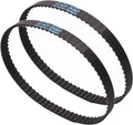 180XL Timing Belt, 3/8" Width, 0.2" Pitch, 18" Length, 180XL037 Close Loop Rubber Industrial Drive Belts, Various Mechanical Belt, Accessory Replacement Belt, Lathe Belt, 2pcs